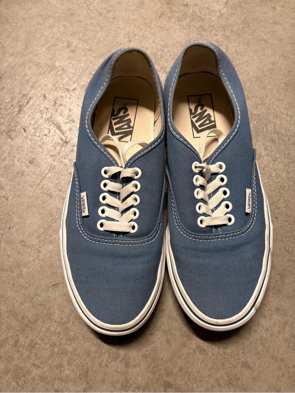 Vans Men’s 6.5 Women’s 8 Blue Classic Canvas Sneakers